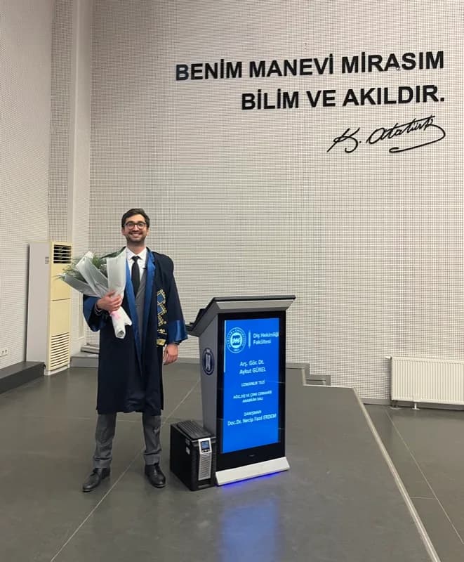 Dr. Aykut Gürel - Specialty thesis presentation, Marmara University Faculty of Dentistry